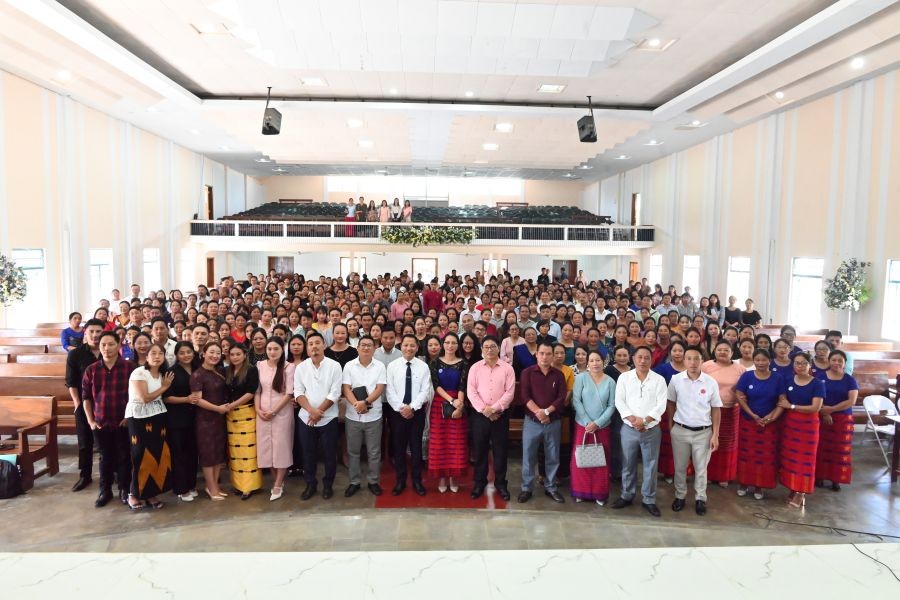 ABAM Sunday School Teachers Triennial Conference organized by ABAM Literature & Education Ministry was held at Impur from September 22 to 24.